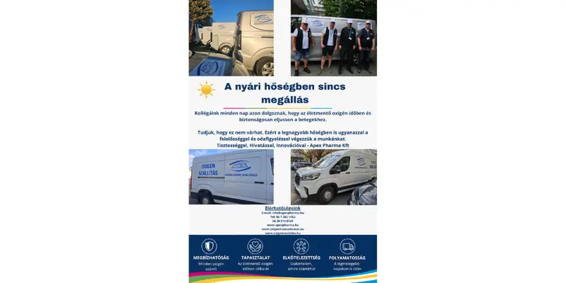 ☀️ A nyári hőségben sincs megállás ☀️