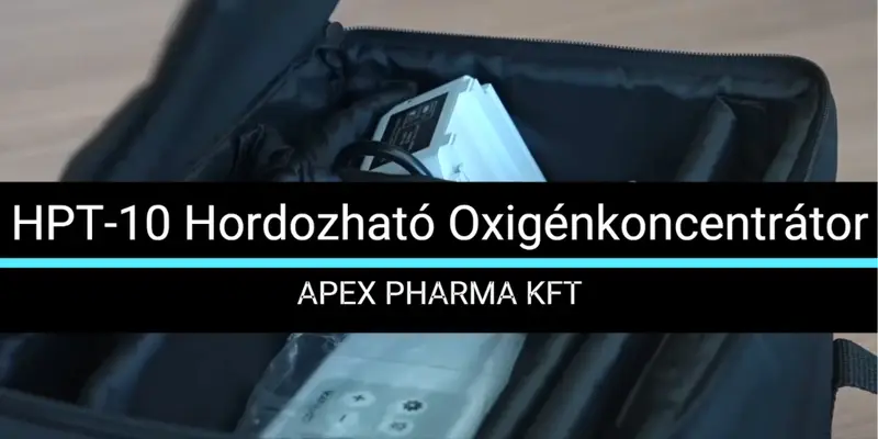 HPT-10 Hordozható Oxigénkoncentrátor