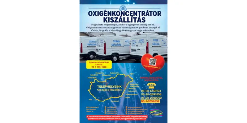 🏥🫁Oxigénkoncentrátor Országos Kiszállítás🏥🫁