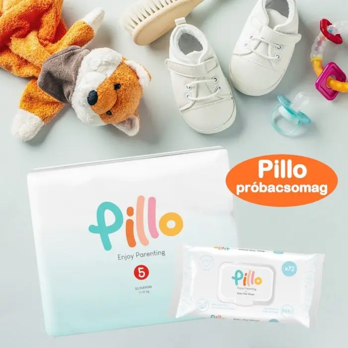 Pillo PRÓBACSOMAG: 1csomag (33 db) 5-ös méretű pelenka