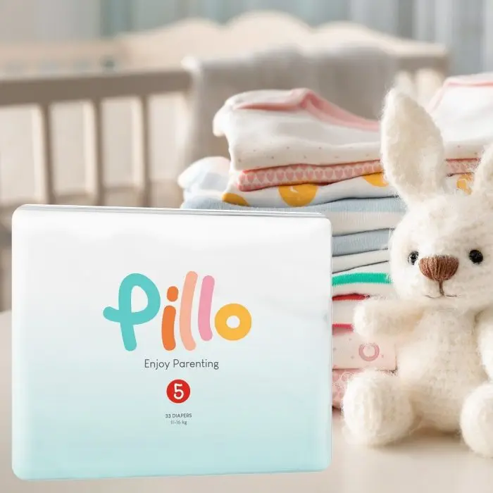 PILLO mindenmentes PURE pelenka 5, (junior), 11-16 kg, 33 db